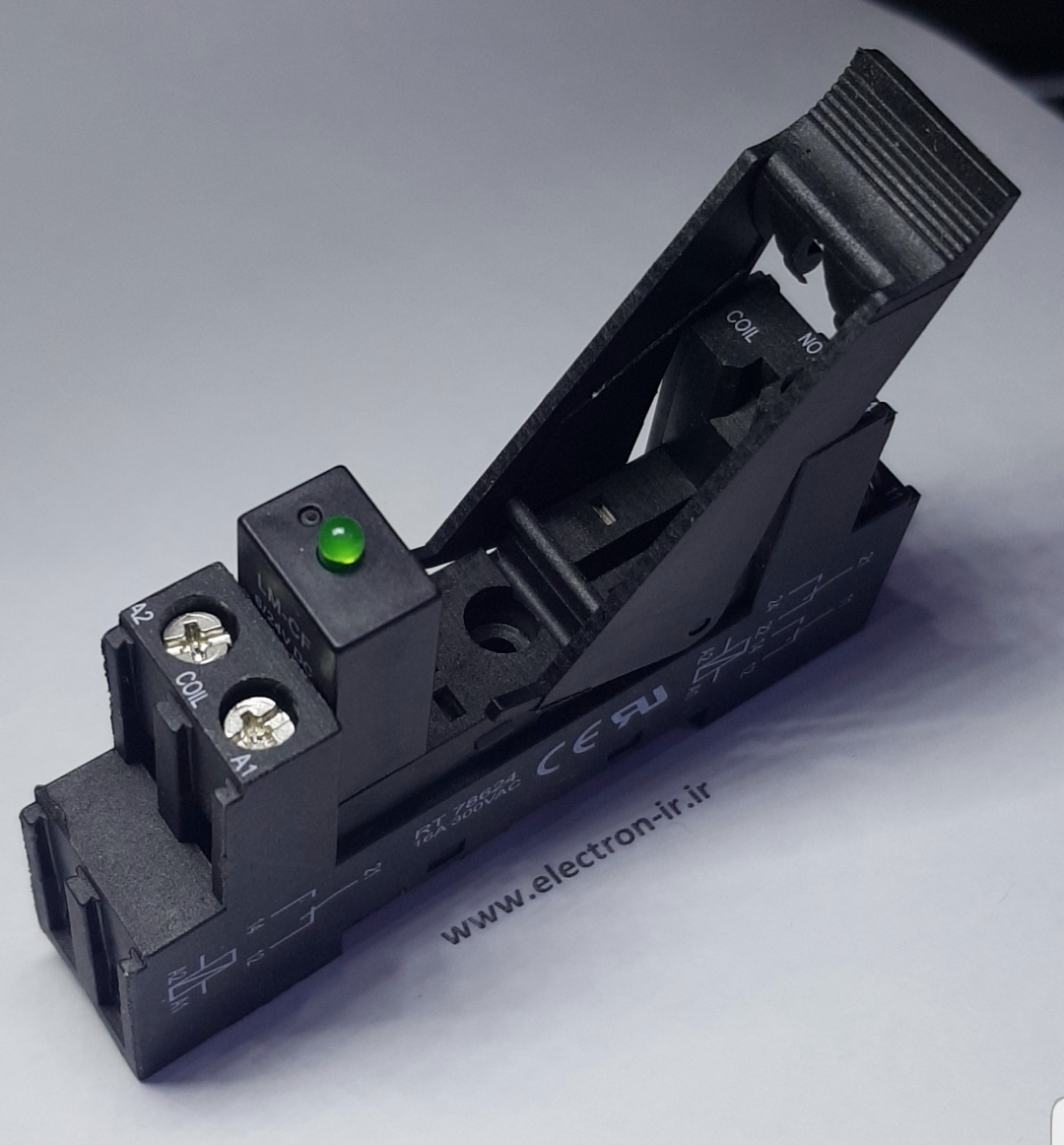 سوکت رله ریلی 5PIN-S-RAIL-RT78